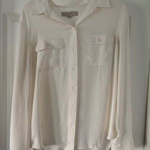 White dress shirt from The Loft